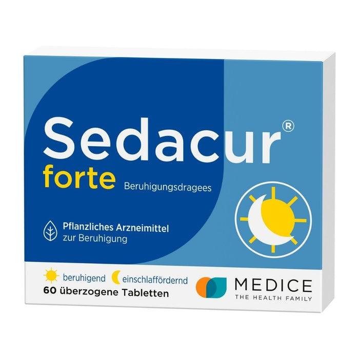 Sedacur forte Beruhigungsdragees, 60 pcs. Tablets