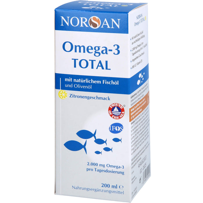 NORSAN Omega-3 Total Flüssigkeit, 200 ml Solution