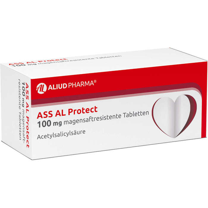 ASS AL Protect 100 mg magensaftresistente Tabletten, 100 pc Tablettes