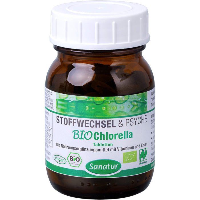 Sanatur Bio Chlorella Tabletten, 100 pcs. Tablets