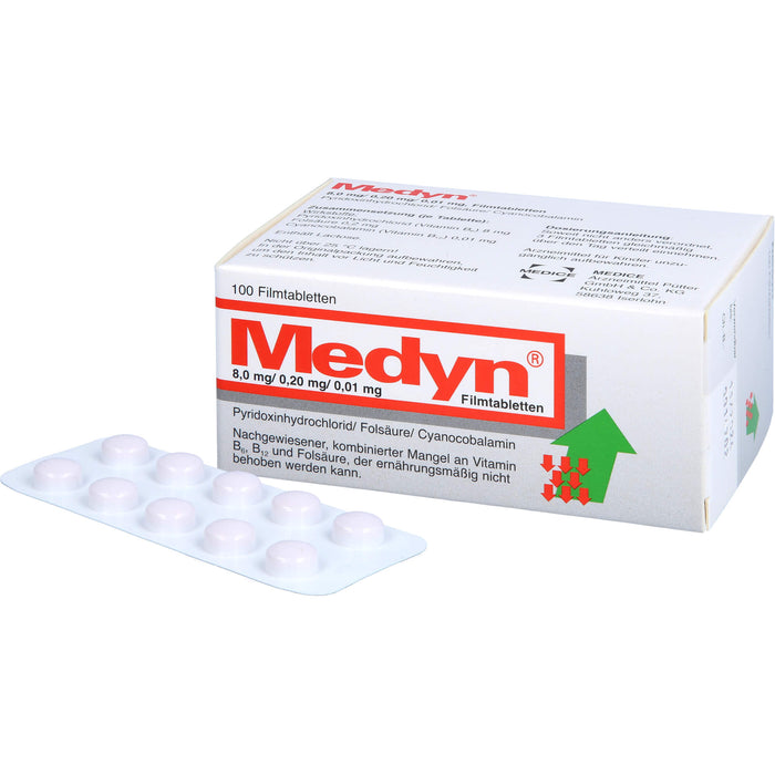 Medyn 8,0 mg/0,20 mg/0,01 mg, Filmtabletten, 100 St. Tabletten