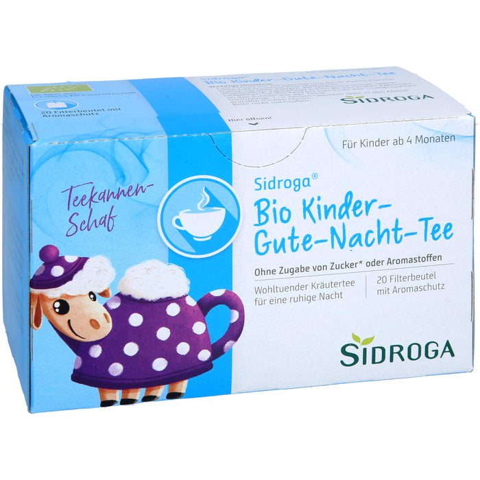 Sidroga Bio Kinder Gute-Nacht-Tee, 20 St. Filterbeutel