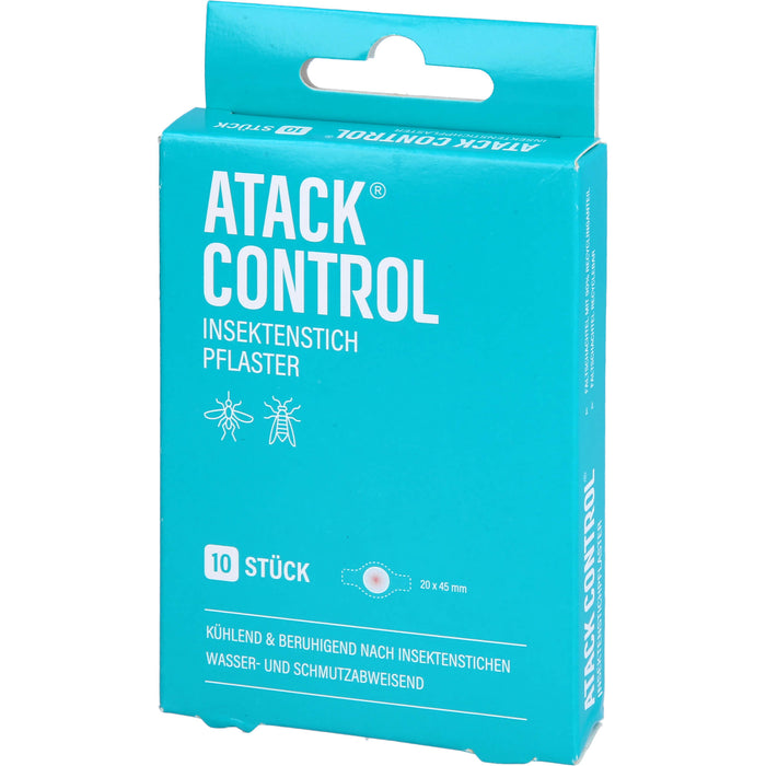 ATACK Control Insektenstich Pflaster, 10 St PFL