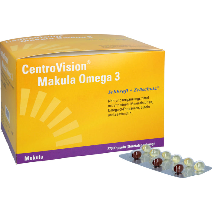 CentroVision Makula Omega 3 Kapseln, 270 pcs. Capsules