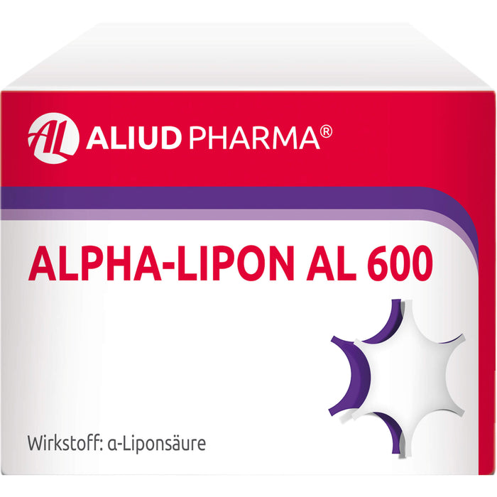 ALPHA-LIPON AL 600 Tabletten zur Behandlung von Missempfindungen bei diabetischer Nervenschädigung, 30 pcs. Tablets