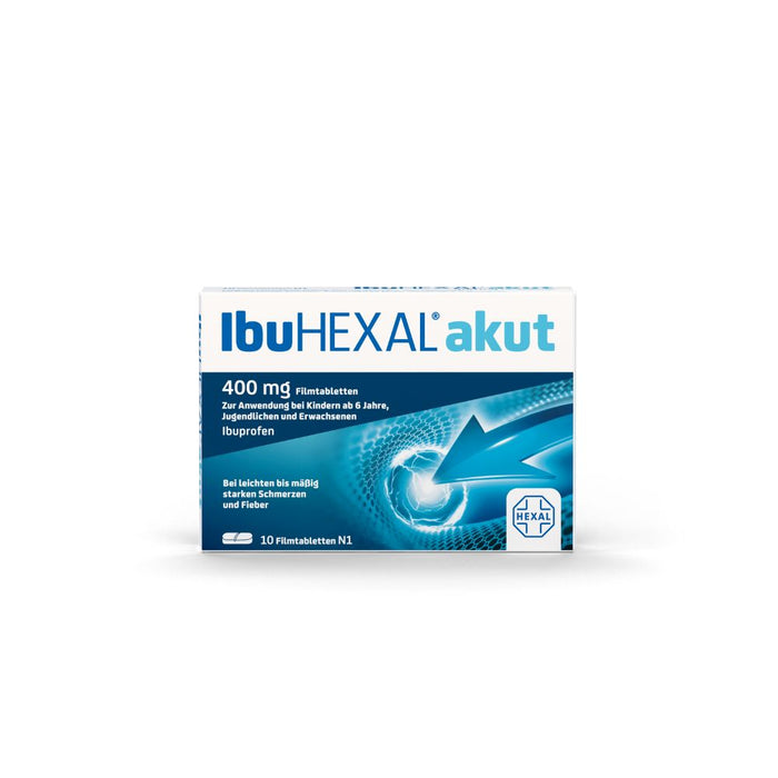 IbuHEXAL akut 400 mg, 10 pc Tablettes