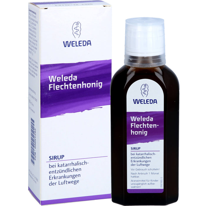 WELEDA Flechtenhonig Sirup, 100 ml Lösung