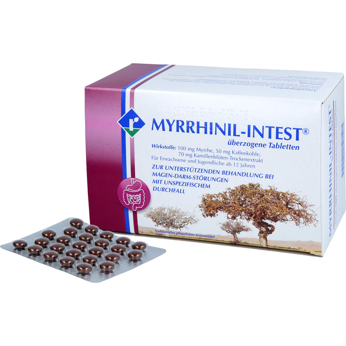 MYRRHINIL-INTEST überzogene Tabletten, 500 pcs. Tablets