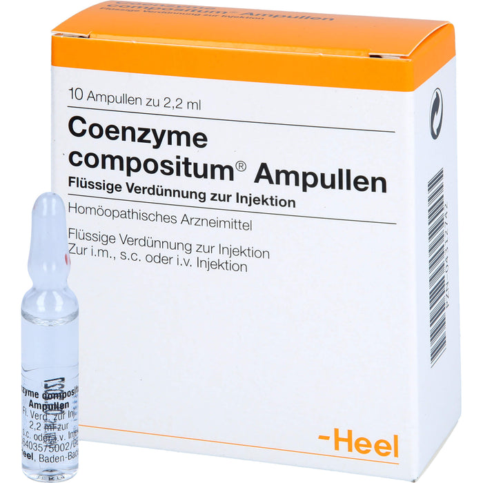 Heel Coenzyme compositum Ampullen, 10 pc Ampoules