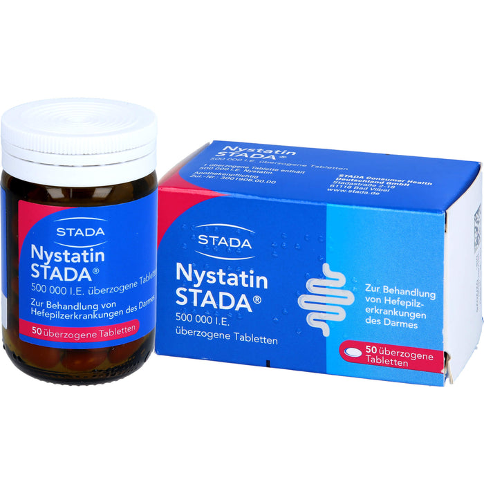 Nystatin STADA Tabletten, 50 St. Tabletten