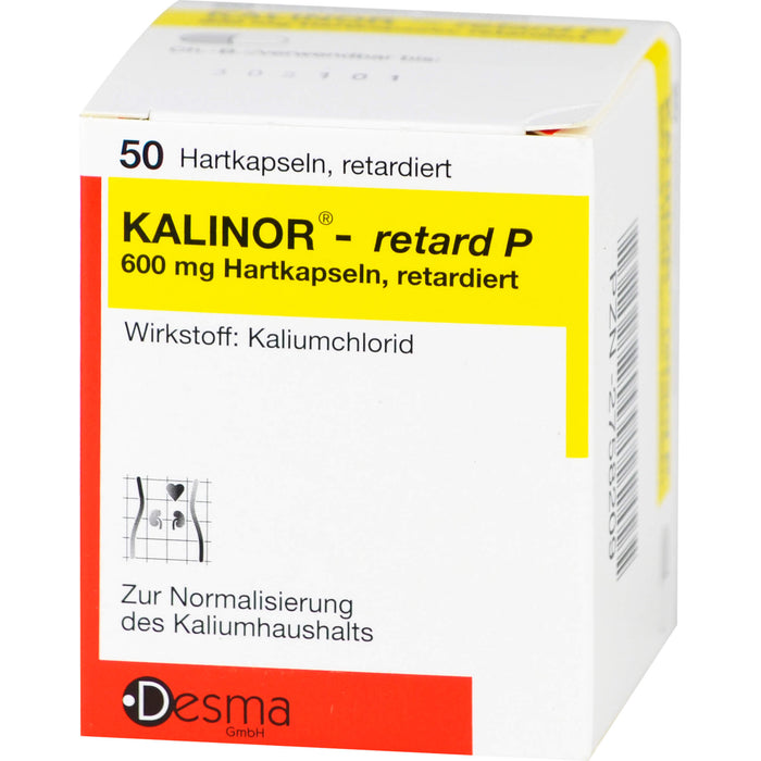 KALINOR retard P Hartkapseln, 50 pcs. Capsules