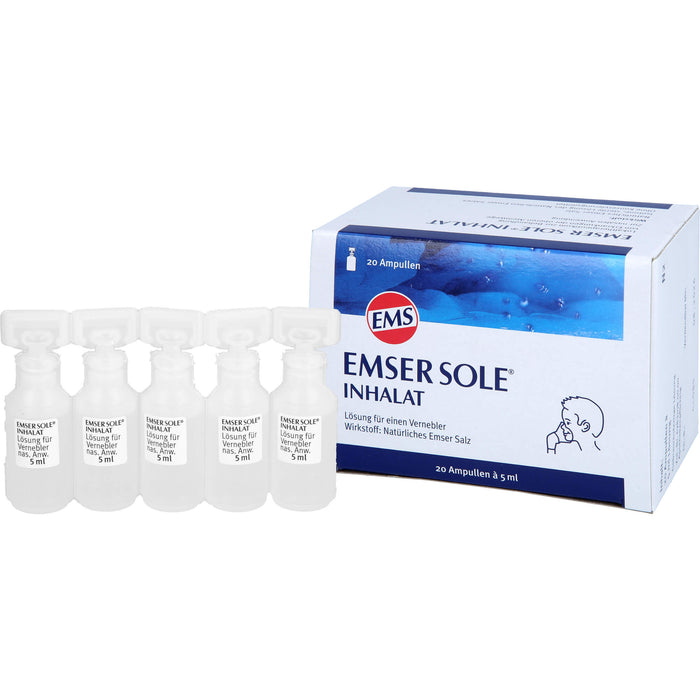 EMSER SOLE Inhalat Ampullen, 20 pc Ampoules