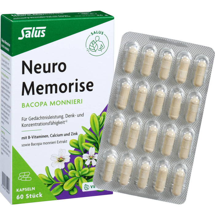 Neuro Memorise Bacopa monnieri Salus, 60 St KAP