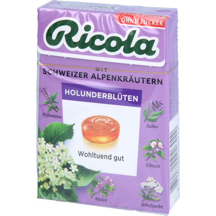 Ricola oZ Box Holunderblüten, 50 g Bonbons