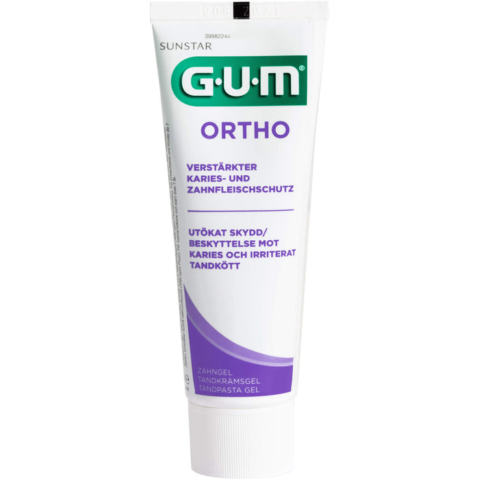 Gum Ortho Zahngel, 75 ml ZGE