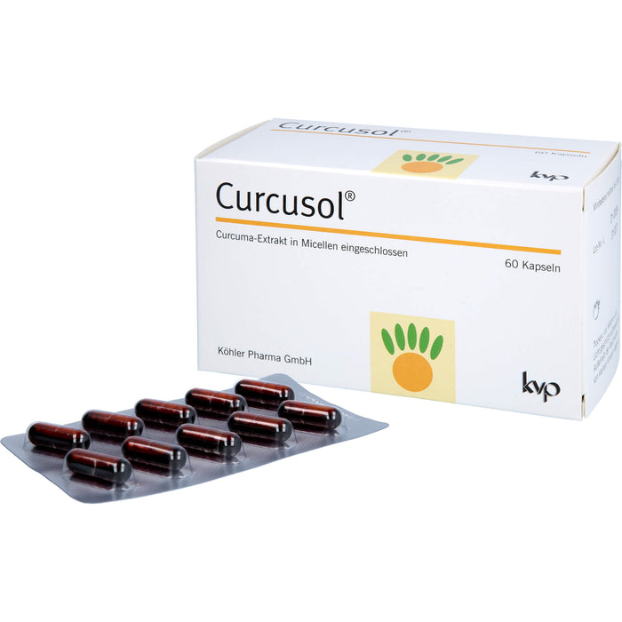 Curcusol Curcuma-Extrakt Kapseln, 60 pc Capsules