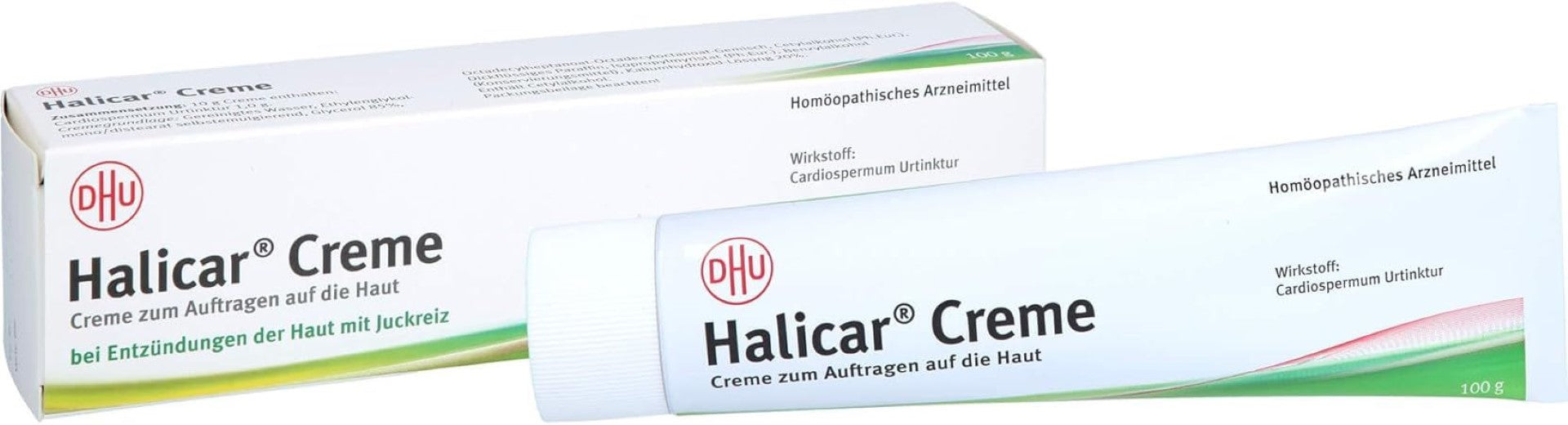 DHU Halicar Creme, bei Entzündungen der Haut mit Juckreiz, 100 g Creme