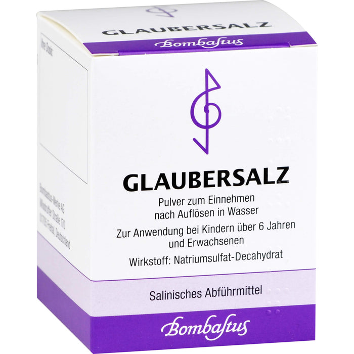 Bombastus Glaubersalz, 100 g Poudre