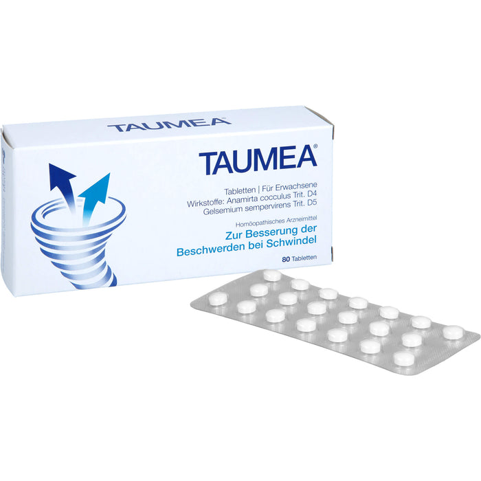 TAUMEA Tabletten bei Schwindel, 80 pc Tablettes