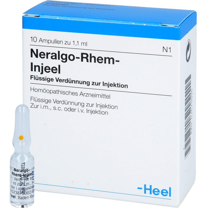 Neralgo-Rhem-Injeel flüssige Verdünnung, 10 St. Ampullen