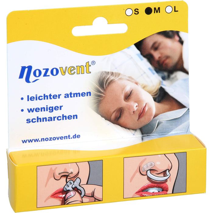 Nozovent Größe Medium Nasenklammer, 2 pcs. Device
