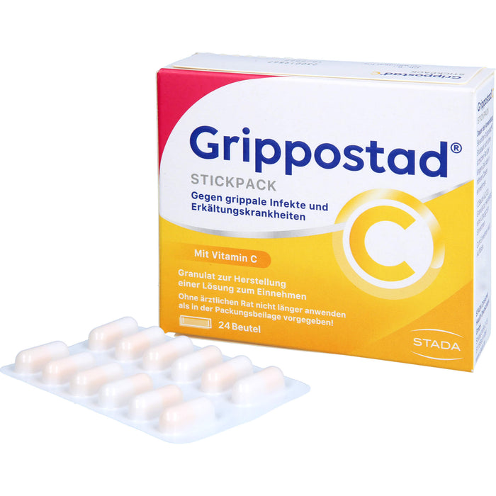 Grippostad C Hartkapseln Original STADA, 24 pcs. Capsules