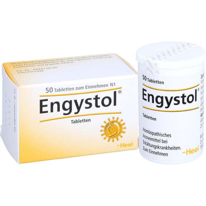 Engystol Tabletten bei Erkältungskrankheiten, 50 pcs. Tablets