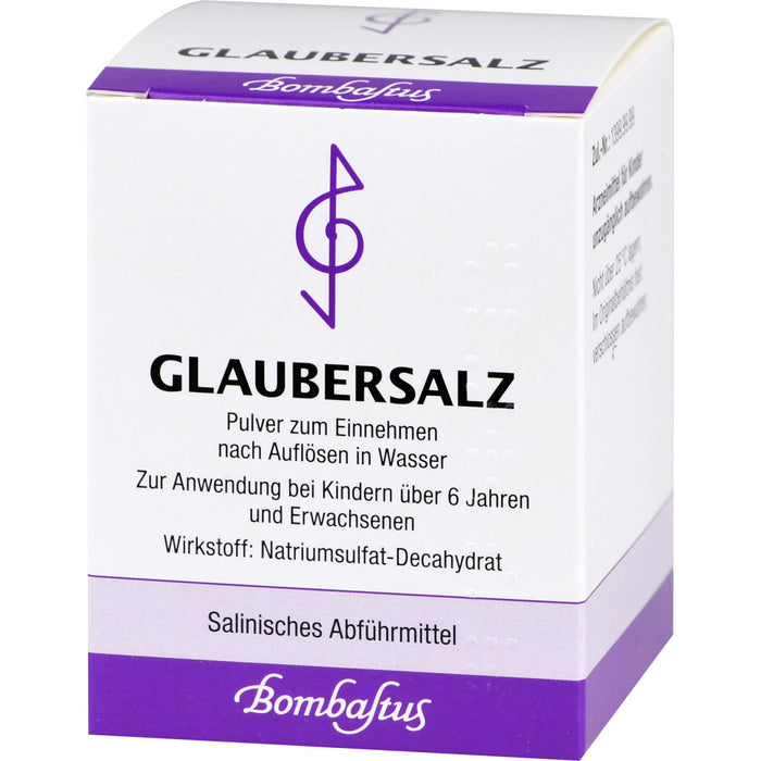 Bombastus Glaubersalz, 100 g Pulver