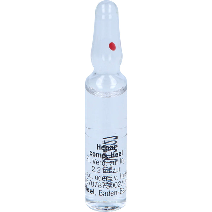 Hepar comp. Heel Ampullen, 10 pc Ampoules