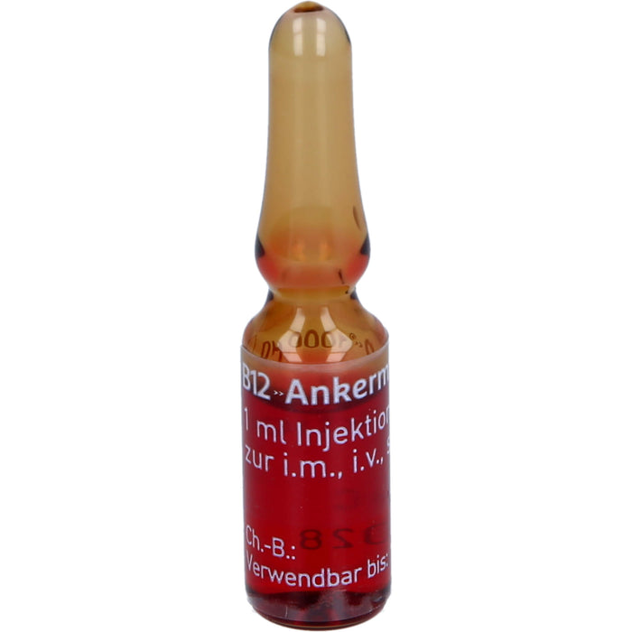 B12 Ankermann 1000µg Injektionslösung, 5 pc Ampoules